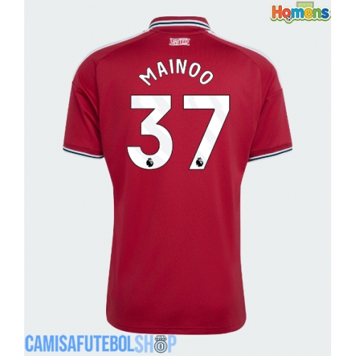 Camisa de time de futebol Manchester United Kobbie Mainoo #37 Replicas 1º Equipamento 2026-27 Manga Curta